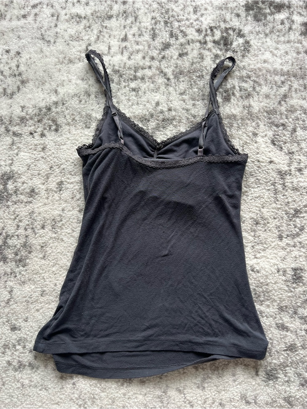 Victoria's Secret Black Lace-Trim Camisole - Picture 2 of 3